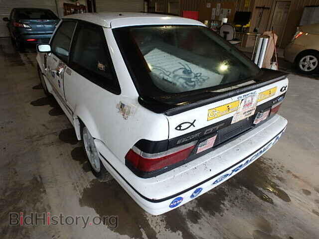 1990 FORD ESCORT - VIN: 1FAPP93J7LW151010 - Фото 3