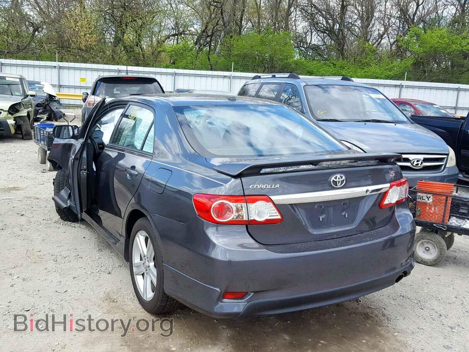 2013 TOYOTA COROLLA BA - VIN: 2T1BU4EE2DC057692 - Фото 3