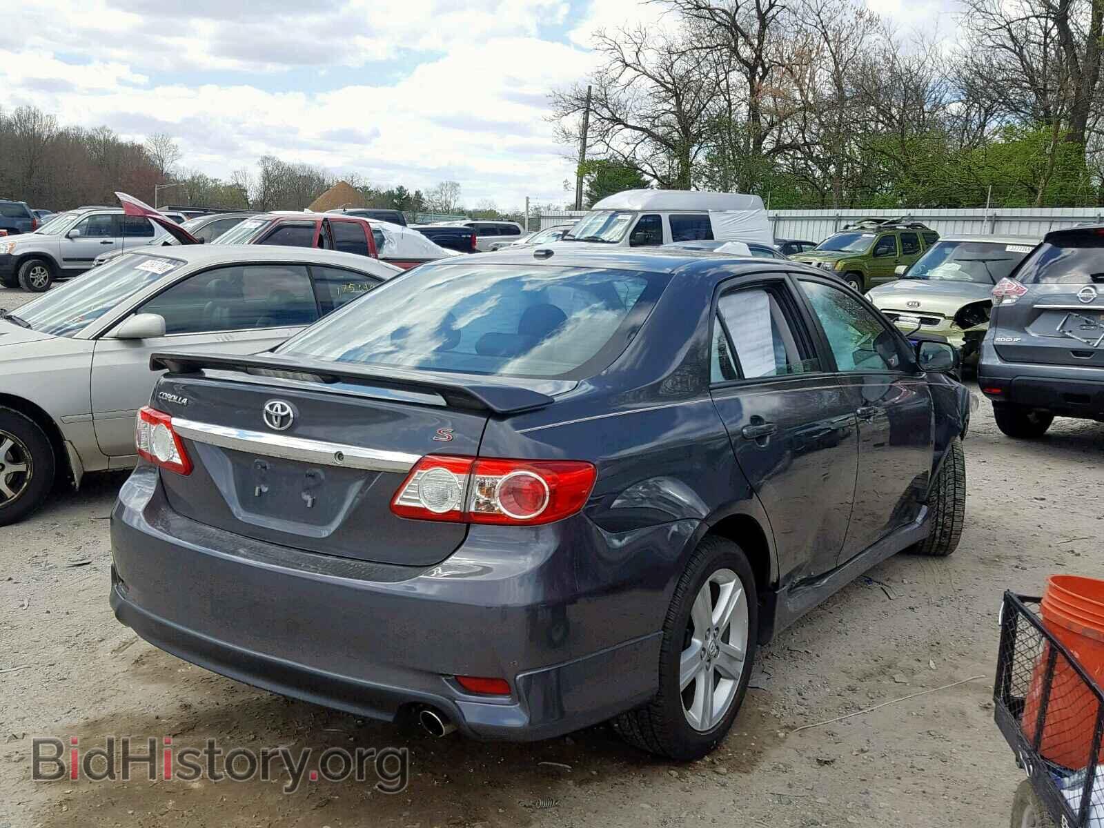 2013 TOYOTA COROLLA BA - VIN: 2T1BU4EE2DC057692 - Фото 4