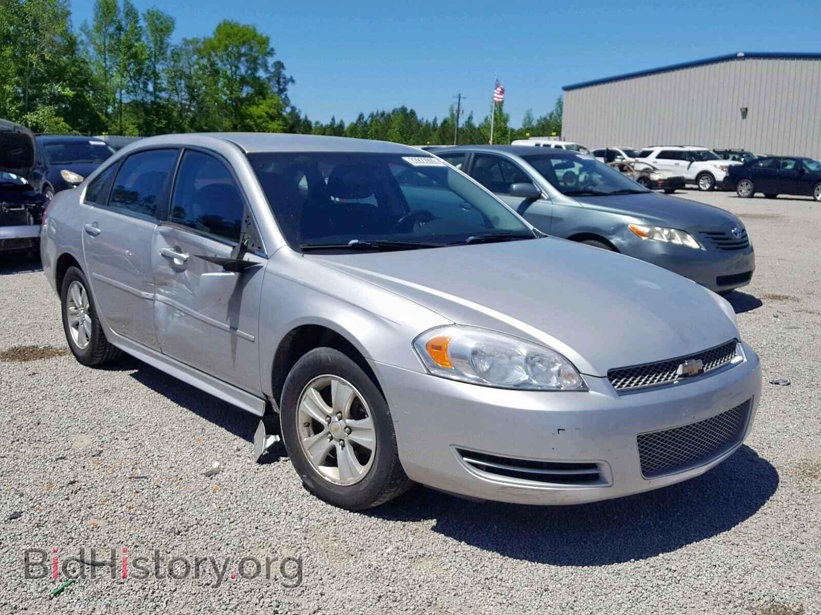 Фотография 2G1WF5E31C1264578 - CHEVROLET IMPALA 2012