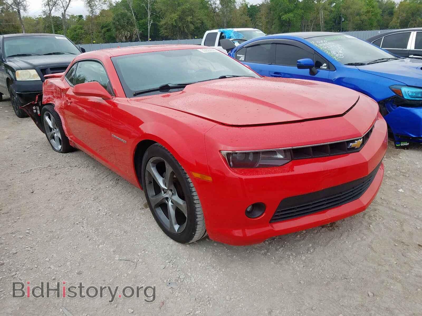 Фотография 2G1FB1E3XE9236237 - CHEVROLET CAMARO 2014