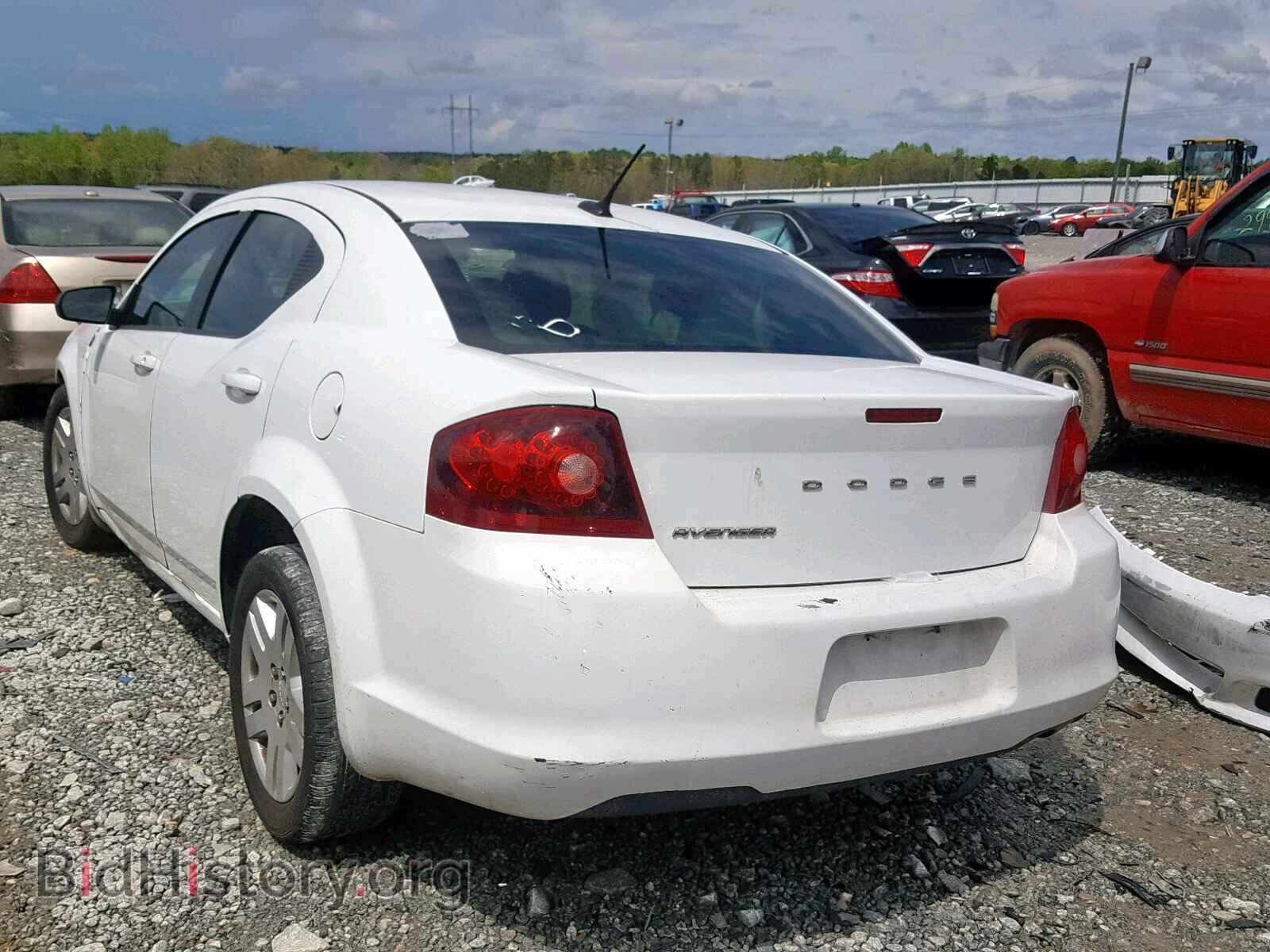 2012 DODGE AVENGER - VIN: 1C3CDZAB5CN323736 - Photo 3