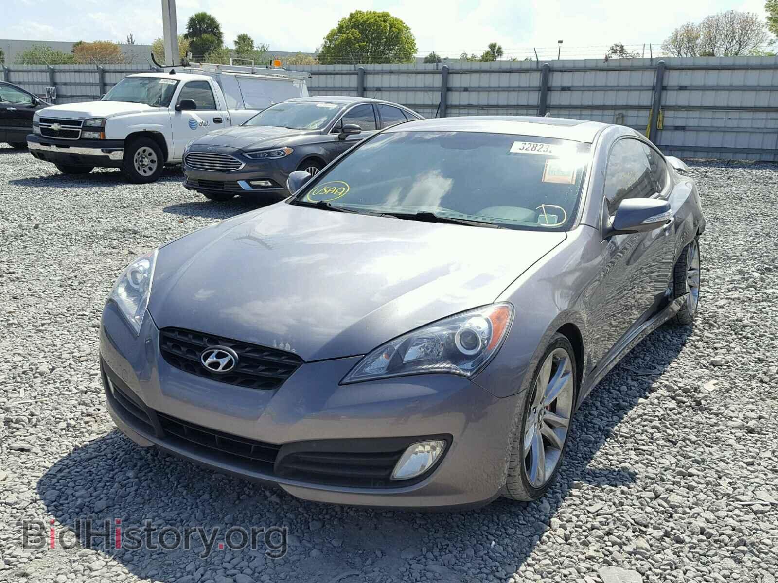 2012 HYUNDAI GENESIS - VIN: KMHHU6KH6CU074951 - Фото 2