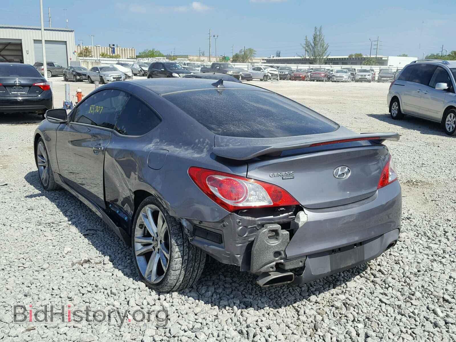 2012 HYUNDAI GENESIS - VIN: KMHHU6KH6CU074951 - Фото 3