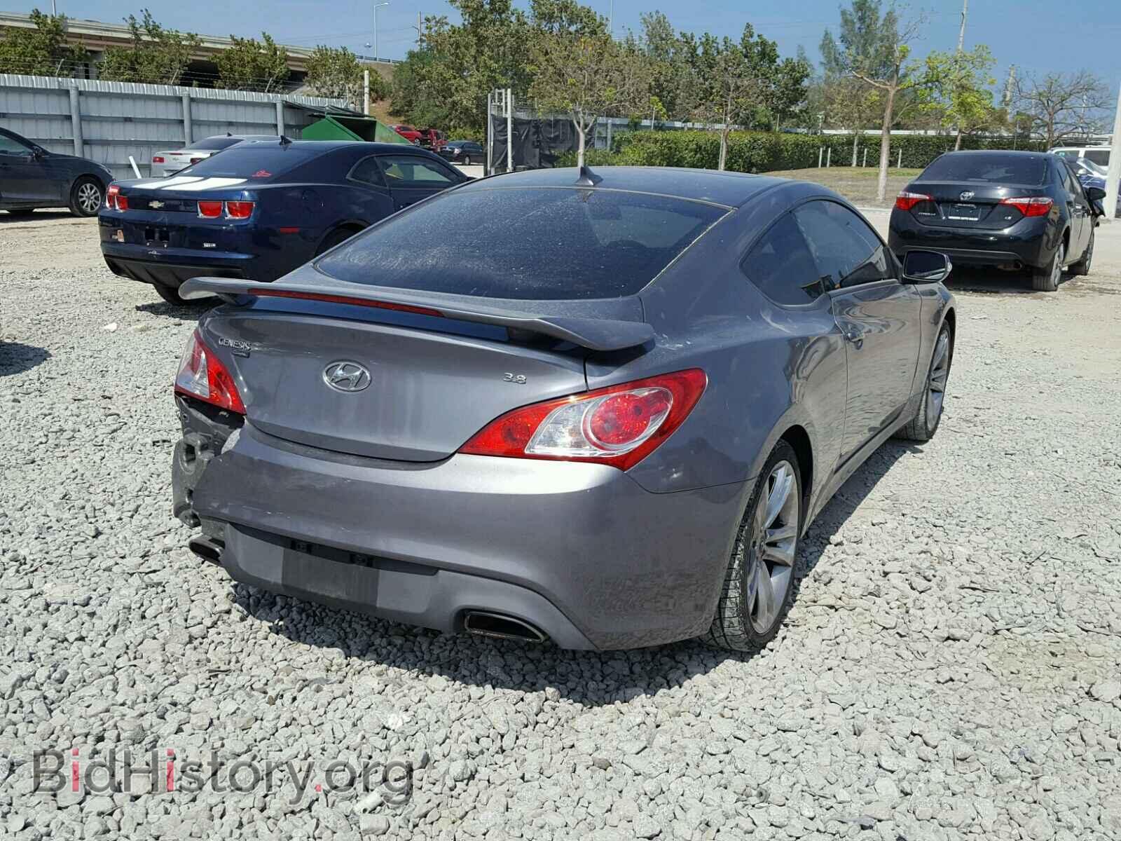 2012 HYUNDAI GENESIS - VIN: KMHHU6KH6CU074951 - Фото 4