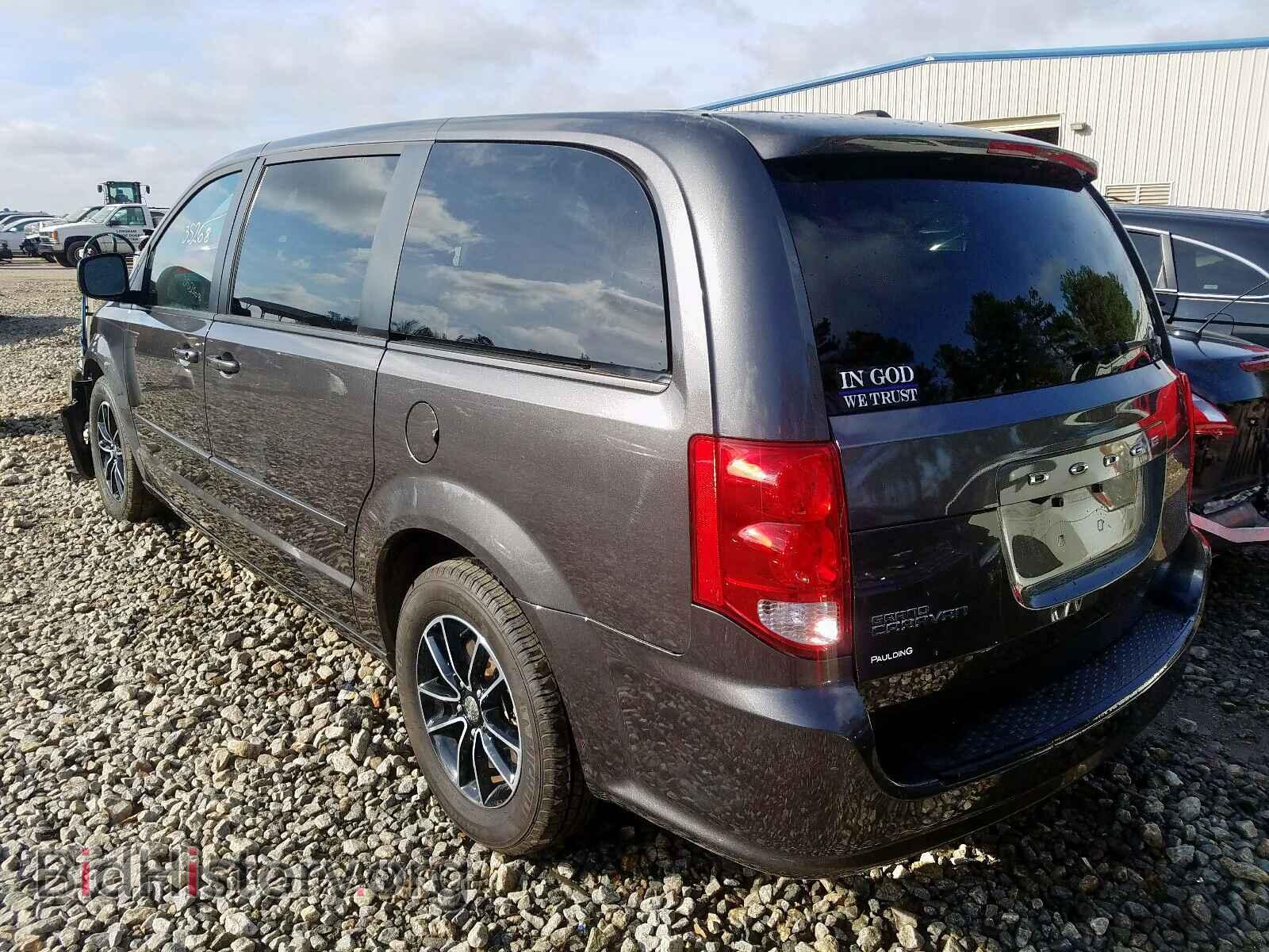 2016 DODGE CARAVAN - VIN: 2C4RDGCG6GR314474 - Фото 3