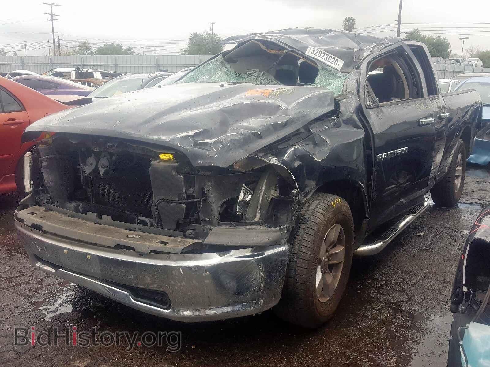 2012 DODGE RAM 1500 - VIN: 1C6RD6GP7CS248957 - Фото 2