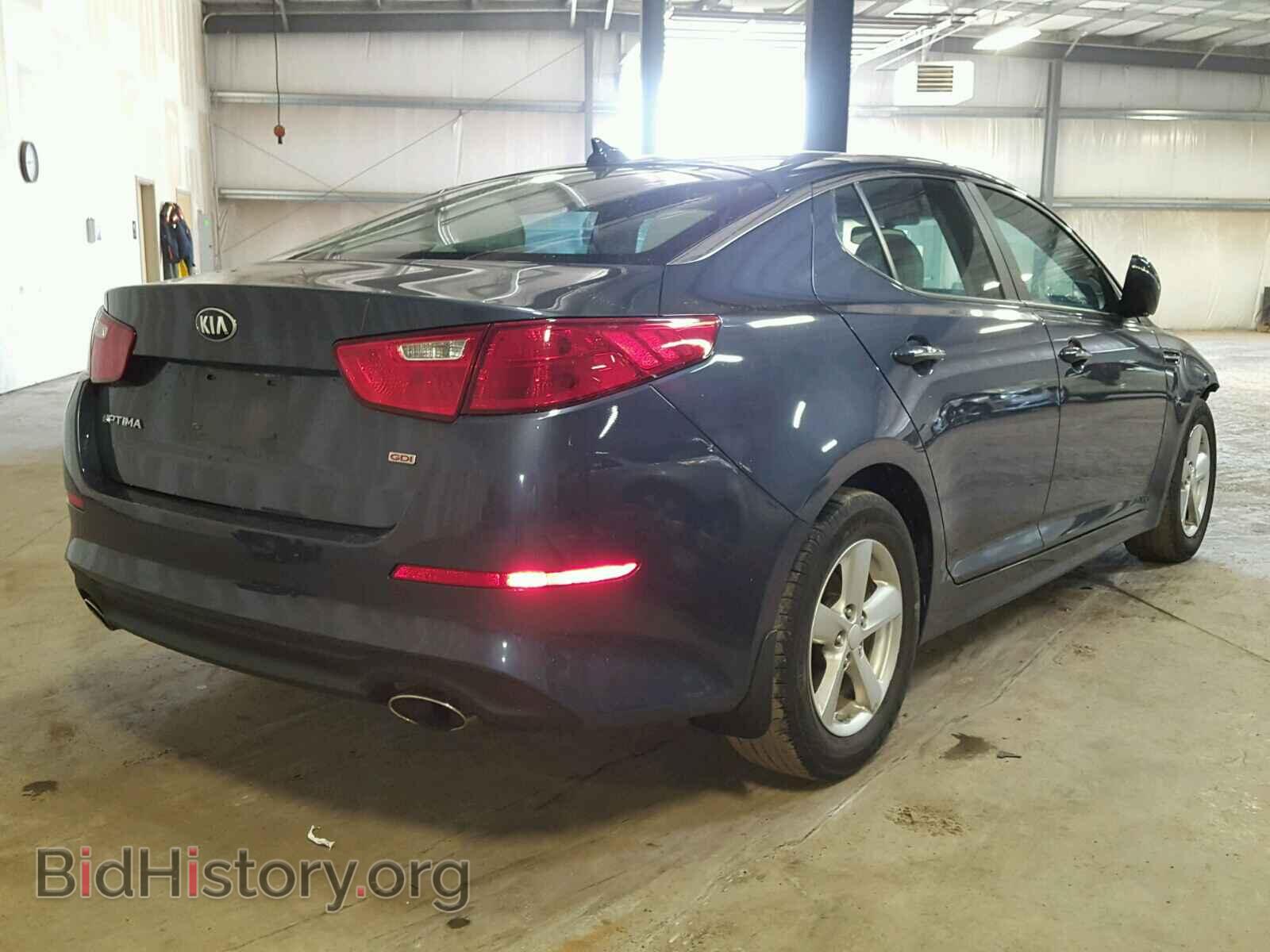 2015 KIA OPTIMA - VIN: KNAGM4A70F5554315 - Photo 4