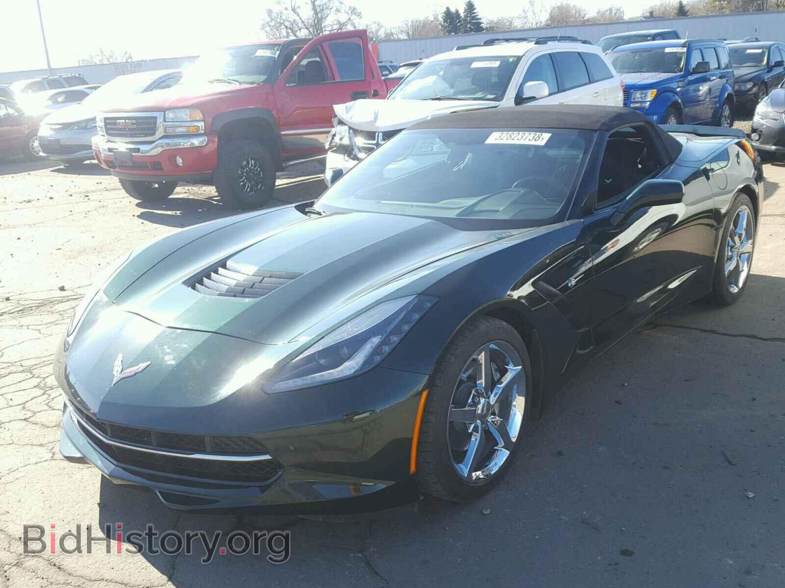 2014 CHEVROLET CORVETTE - VIN: 1G1YD3D76E5110389 - Фото 2