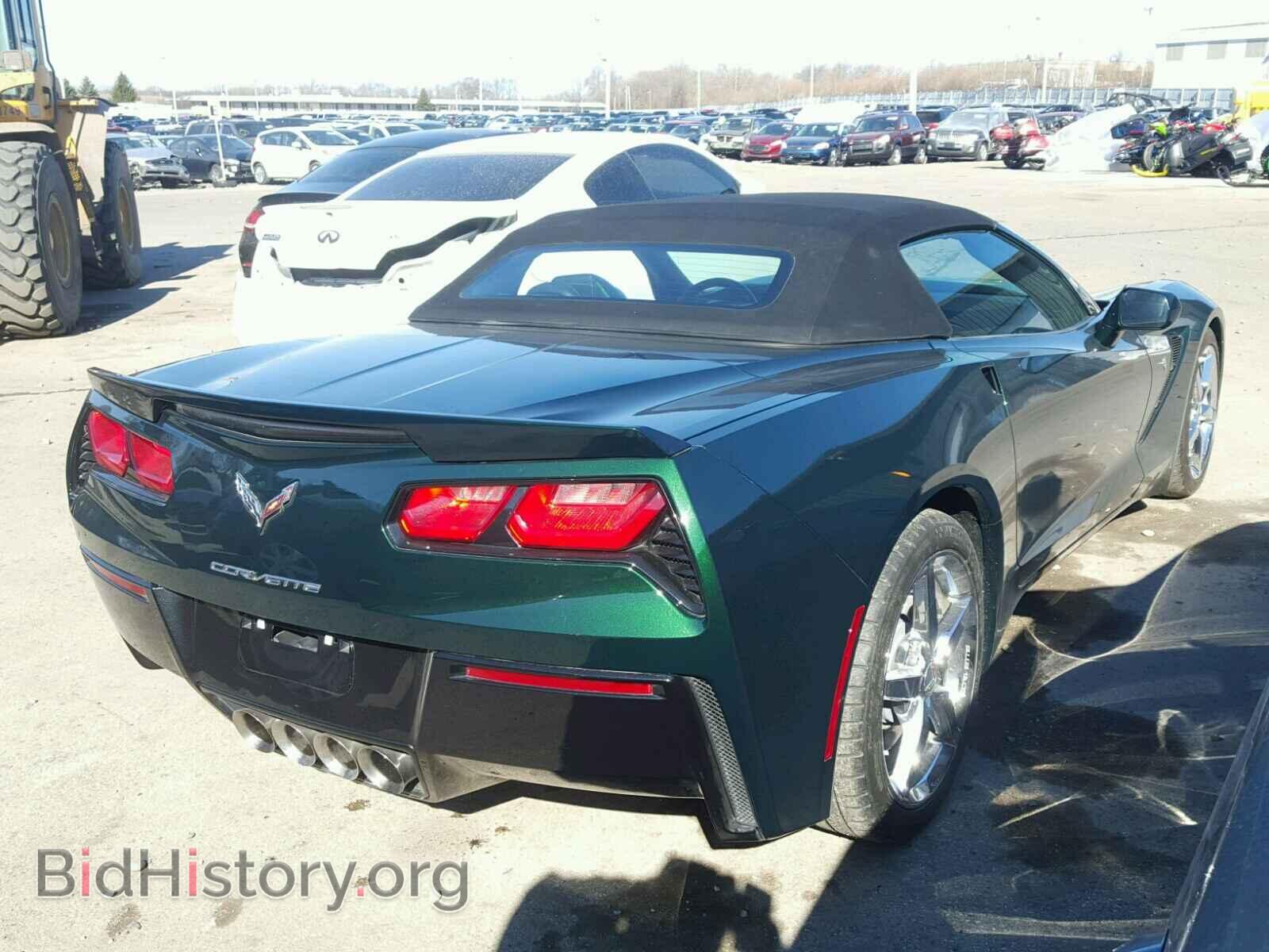 2014 CHEVROLET CORVETTE - VIN: 1G1YD3D76E5110389 - Фото 4