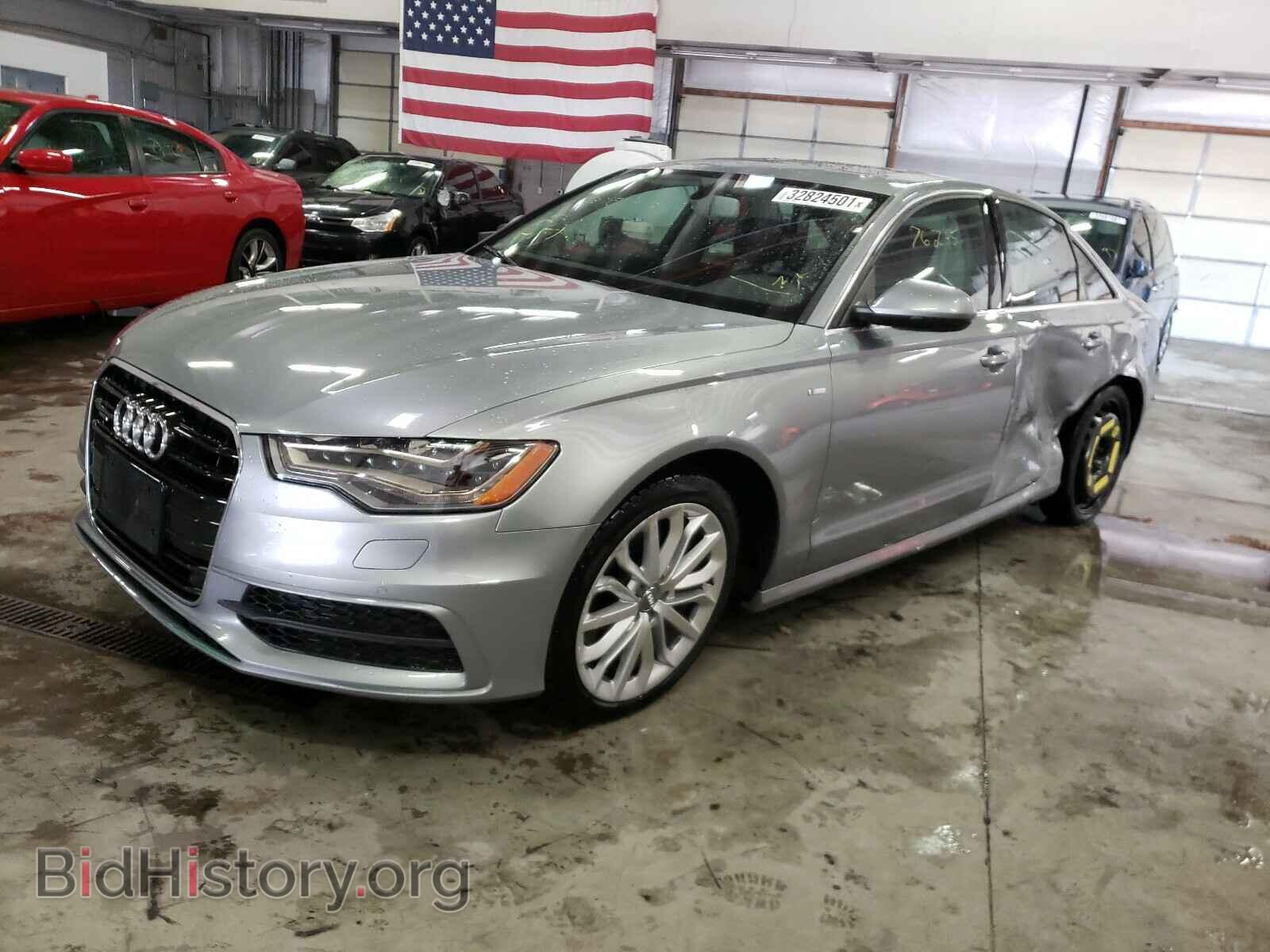 2014 AUDI A6 - VIN: WAUHMAFC4EN134239 - Фото 2