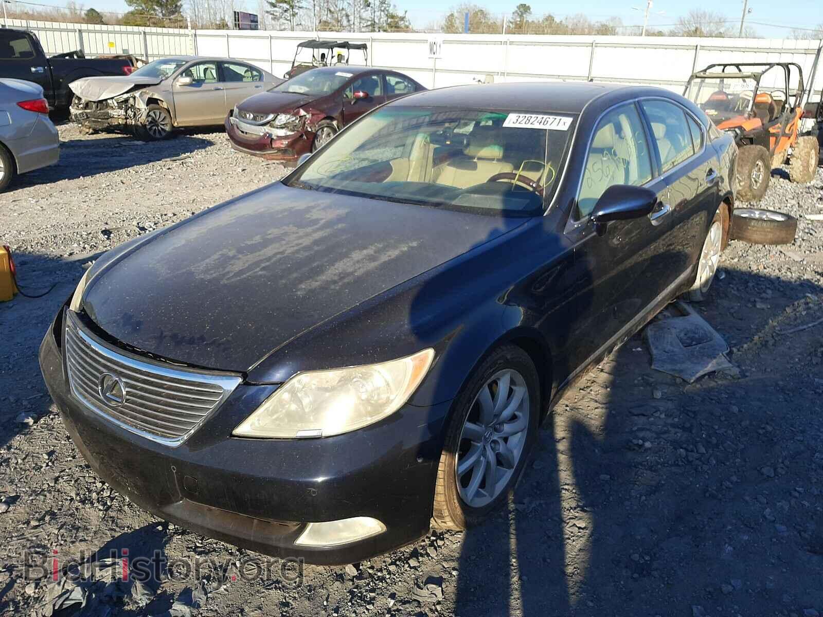2007 LEXUS LS460 - VIN: JTHBL46FX75043145 - Фото 2