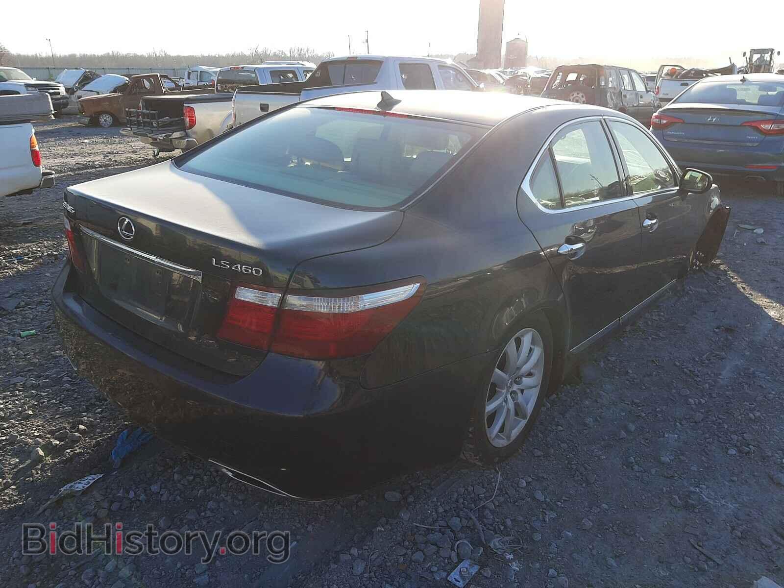 2007 LEXUS LS460 - VIN: JTHBL46FX75043145 - Фото 4