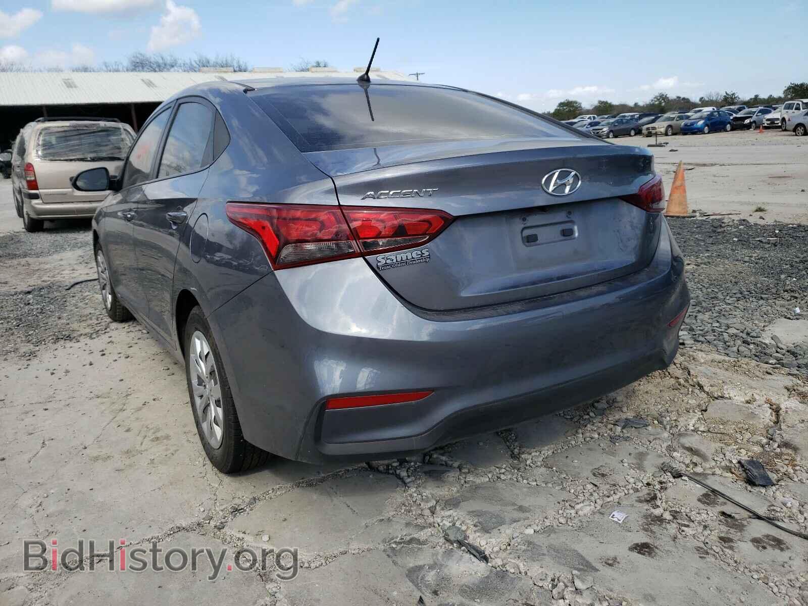 2018 HYUNDAI ACCENT - VIN: 3KPC24A3XJE007134 - Фото 3