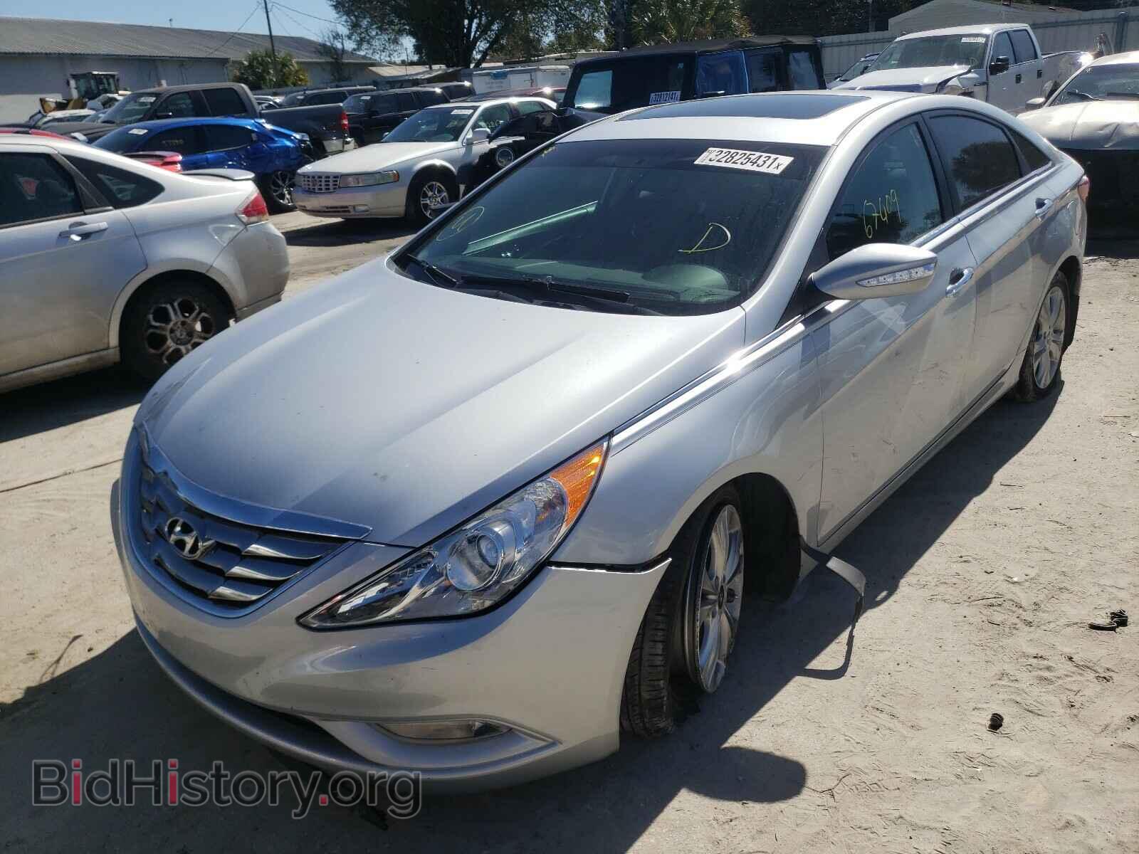 2013 HYUNDAI SONATA - VIN: 5NPEC4AC2DH781710 - Фото 2