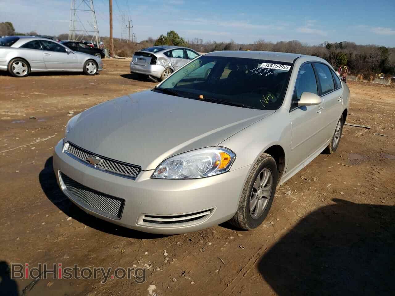 2012 CHEVROLET IMPALA - VIN: 2G1WF5E38C1189295 - Фото 2