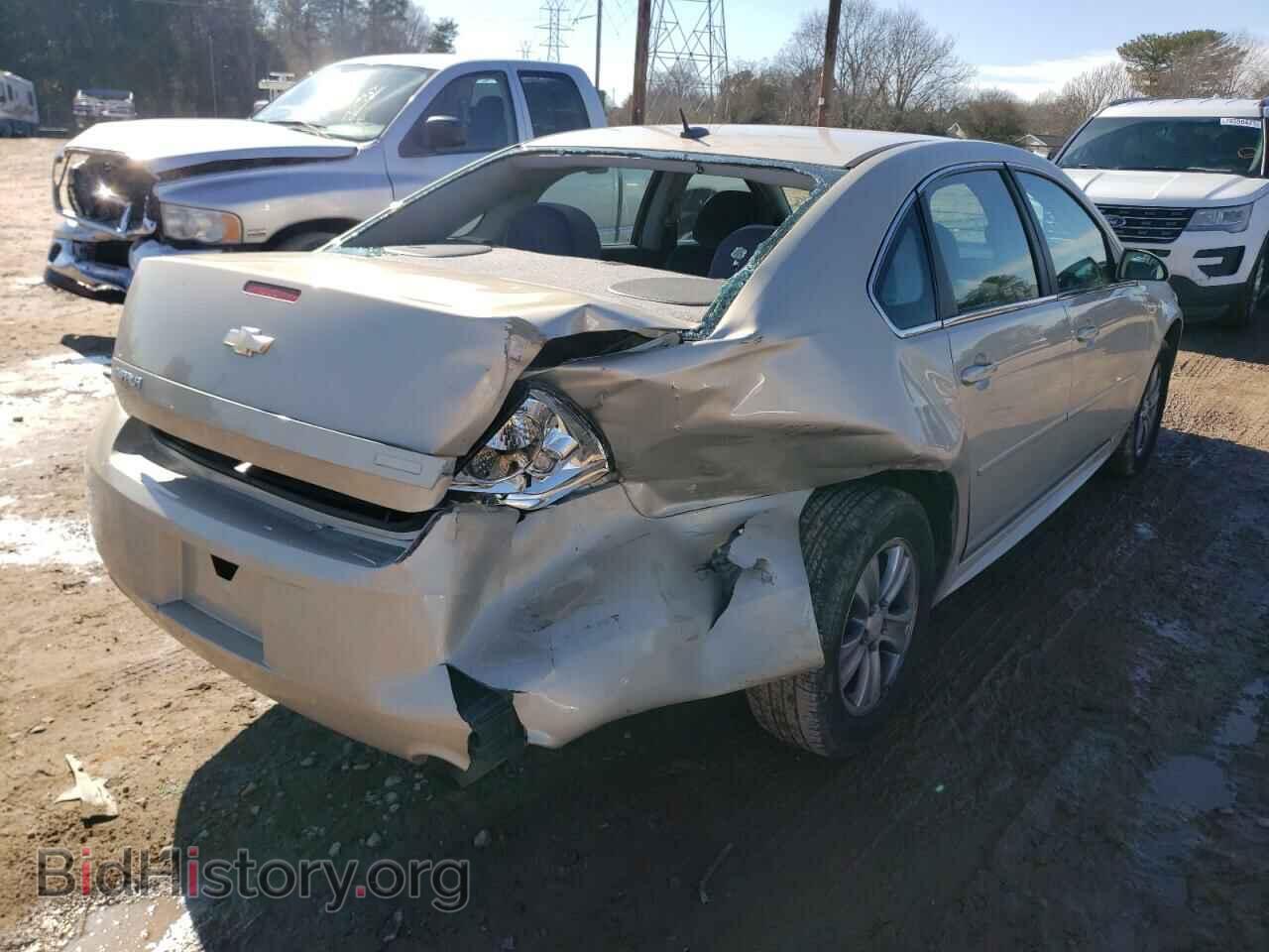 2012 CHEVROLET IMPALA - VIN: 2G1WF5E38C1189295 - Фото 4