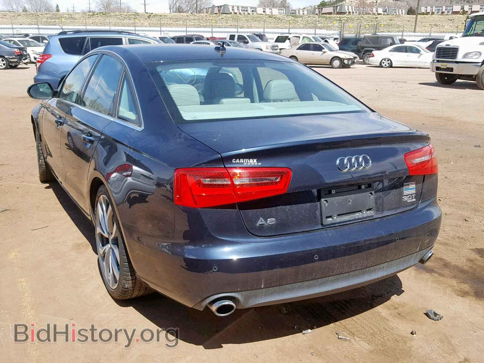 2014 AUDI A6 - VIN: WAUFGAFC8EN098893 - Фото 3