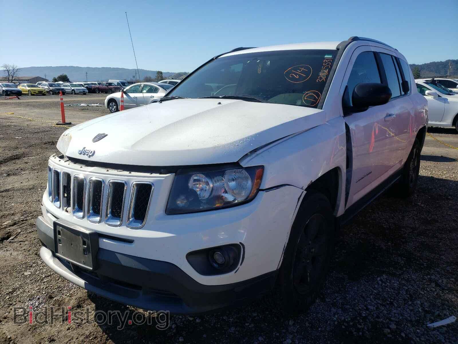 2014 JEEP COMPASS - VIN: 1C4NJCBA3ED845029 - Фото 2