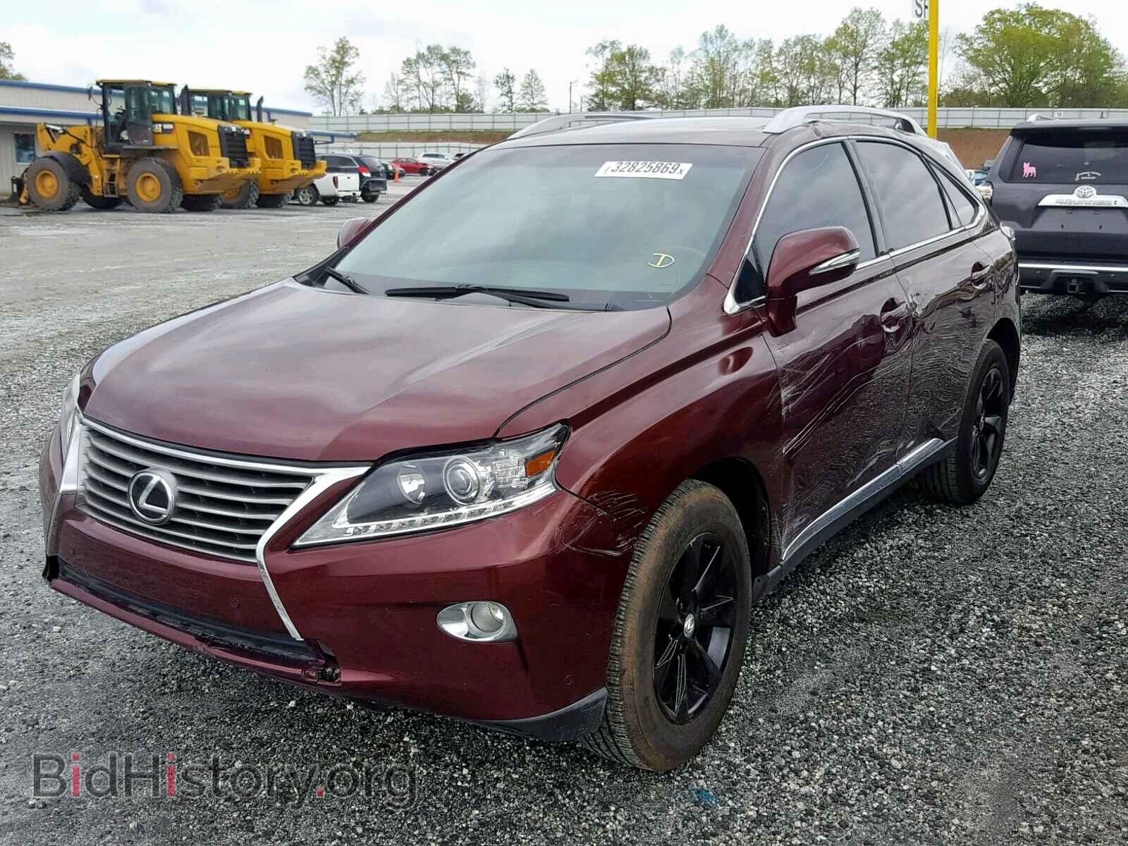 2013 LEXUS RX 350 - VIN: 2T2BK1BA6DC185094 - Фото 2