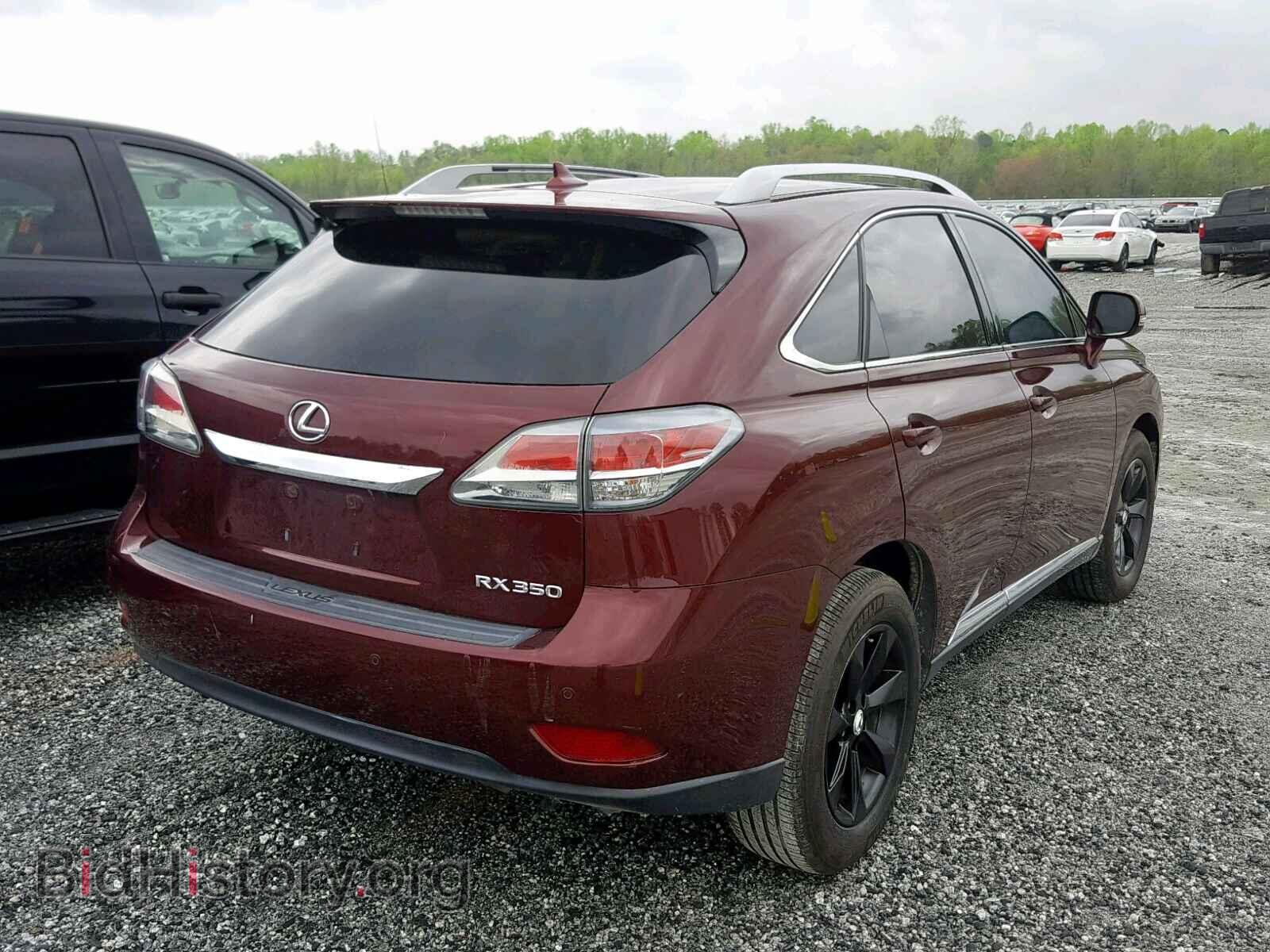 2013 LEXUS RX 350 - VIN: 2T2BK1BA6DC185094 - Фото 4