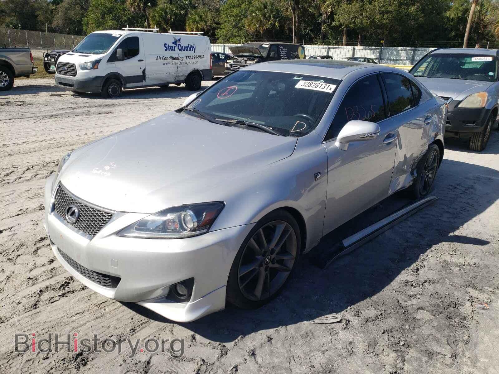 2011 LEXUS IS - VIN: JTHBF5C22B5130741 - Фото 2