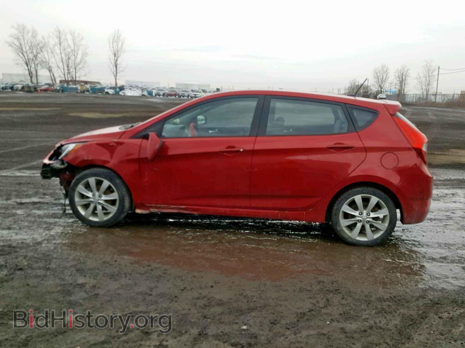 2014 HYUNDAI ACCENT - VIN: KMHCU5AE2EU151491 - Фото 9
