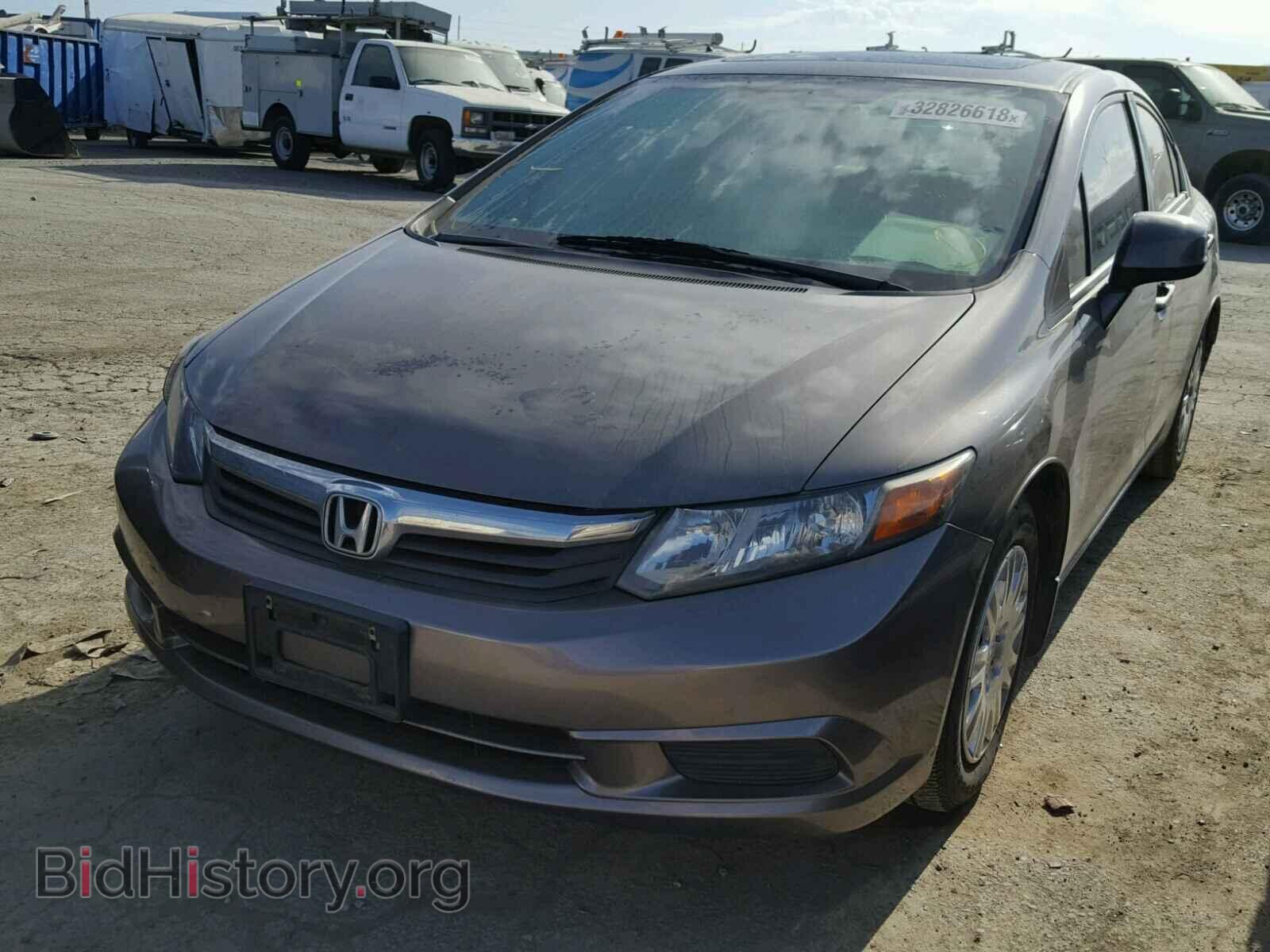 2012 HONDA CIVIC - VIN: 19XFB2F85CE303705 - Фото 2