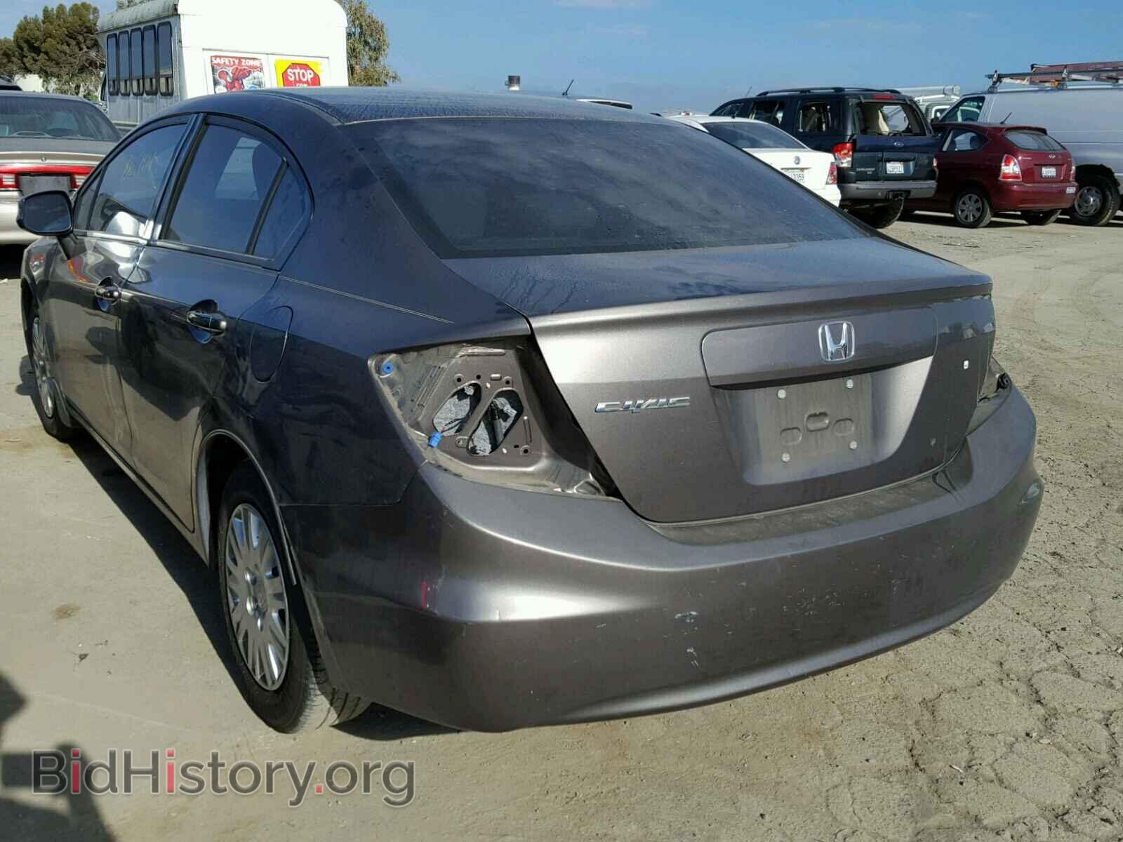 2012 HONDA CIVIC - VIN: 19XFB2F85CE303705 - Фото 3