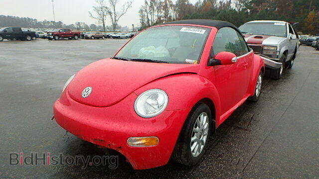 2004 VOLKSWAGEN BEETLE - VIN: 3VWCM21Y44M302067 - Фото 2