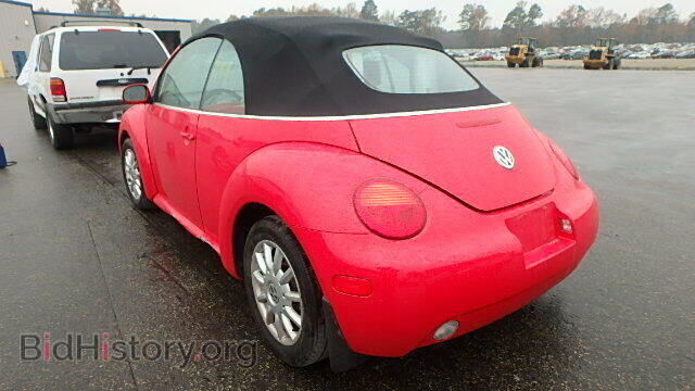 2004 VOLKSWAGEN BEETLE - VIN: 3VWCM21Y44M302067 - Фото 3