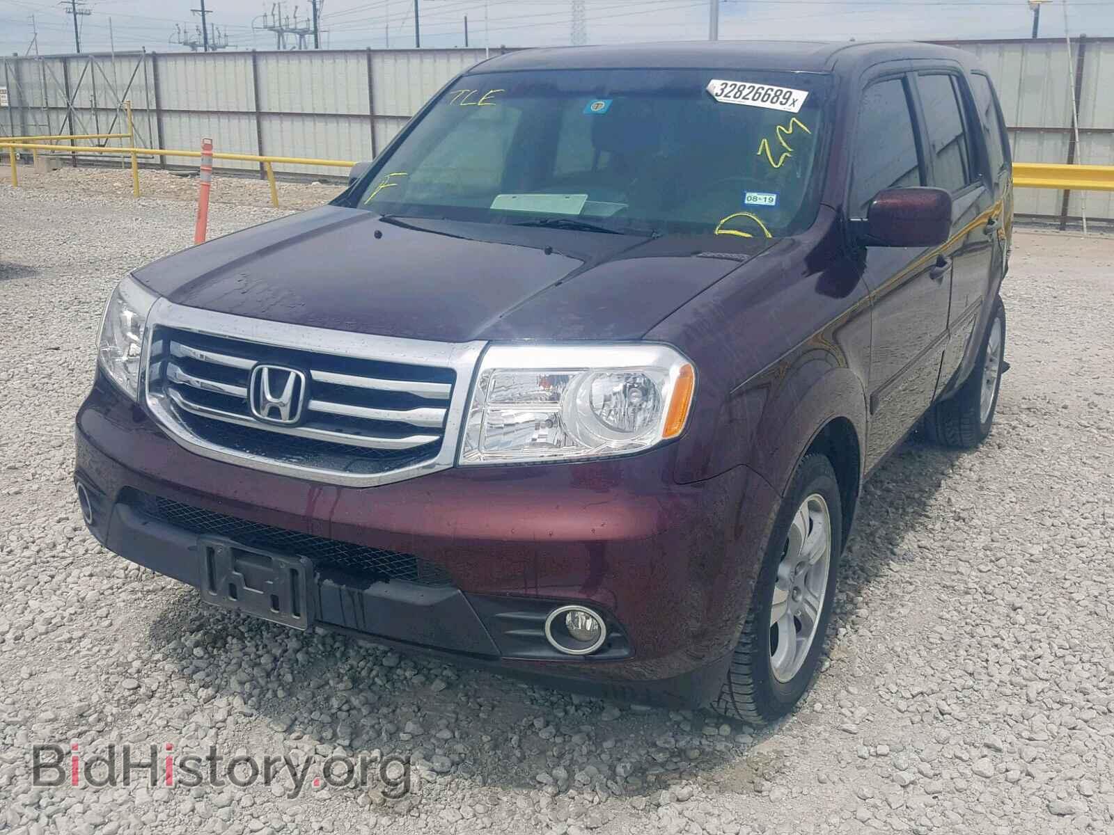 Photo 5FNYF3H51DB032871 - HONDA PILOT EXL 2013