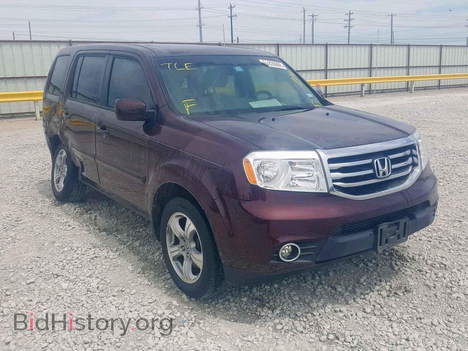 2013 HONDA PILOT EXL - VIN: 5FNYF3H51DB032871 - Фото 2