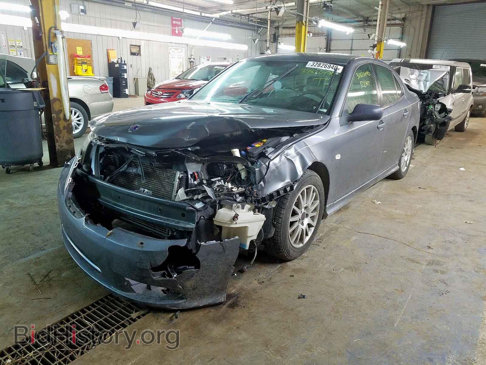 2008 SAAB 9 3 - VIN: YS3FB49Y681115804 - Фото 2