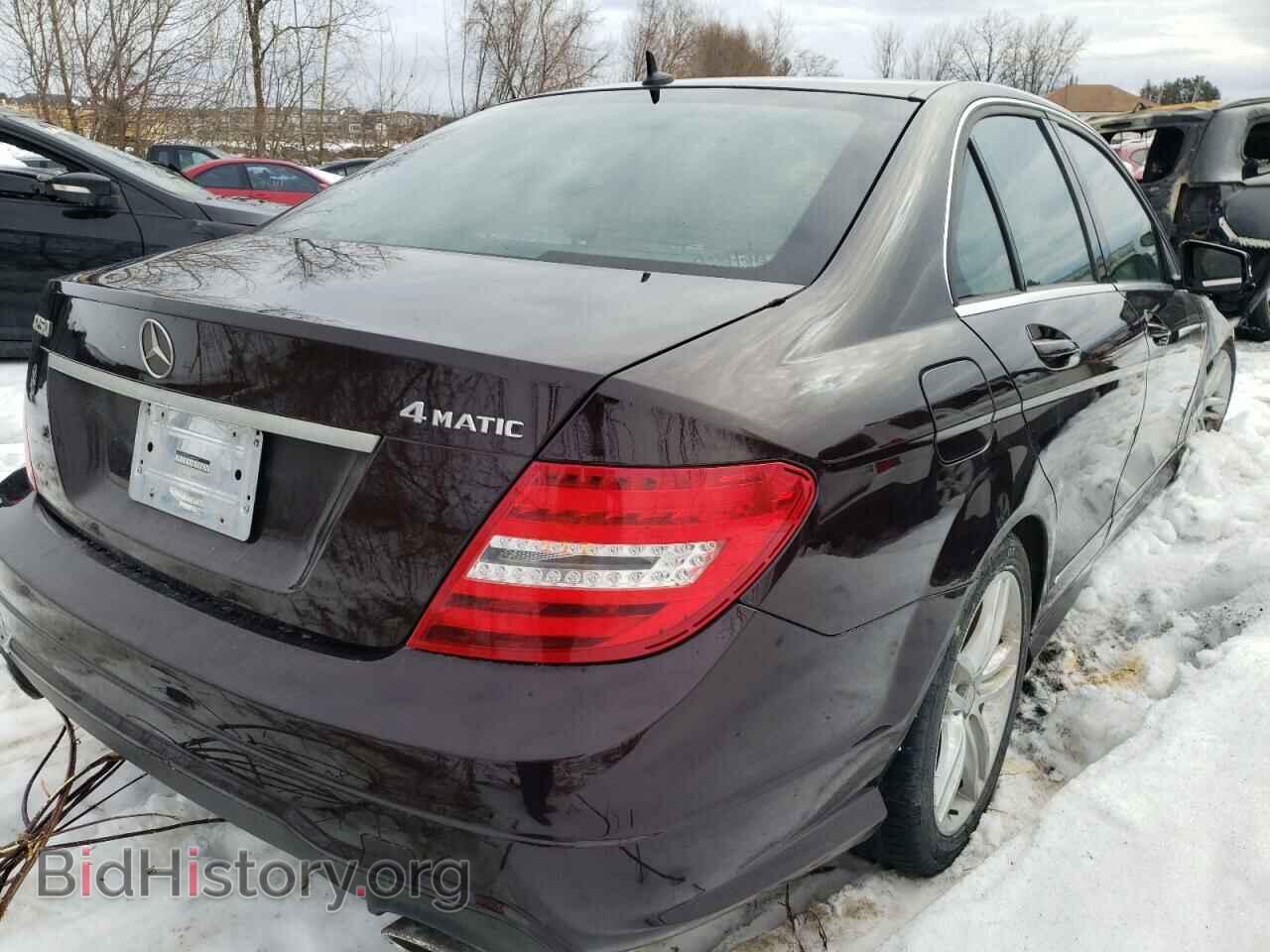 2012 MERCEDES-BENZ C-CLASS - VIN: WDDGF8FBXCA649457 - Фото 4