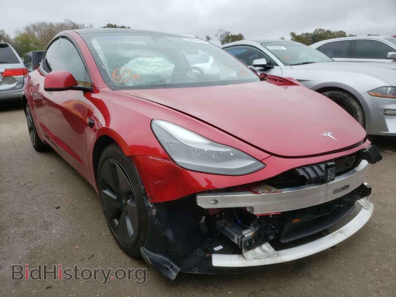 Photo 5YJ3E1EB5MF916033 - TESLA MODEL 3 2021