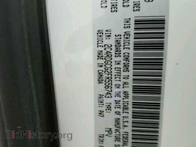 2015 DODGE CARAVAN - VIN: 2C4RDGCG2FR556743 - Фото 10