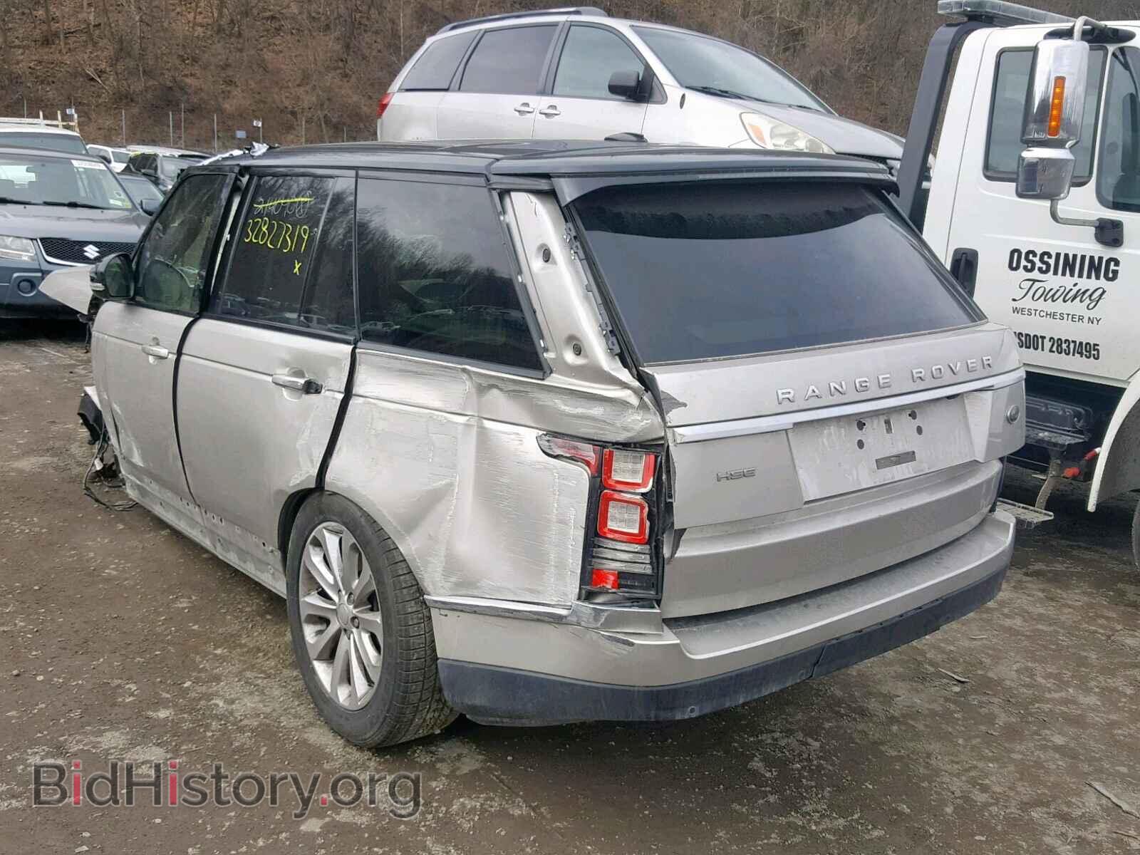 2015 LAND ROVER RANGE ROVE - VIN: SALGS2VFXFA214040 - Photo 3