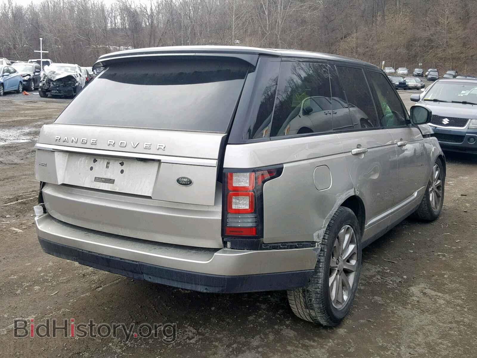2015 LAND ROVER RANGE ROVE - VIN: SALGS2VFXFA214040 - Photo 4