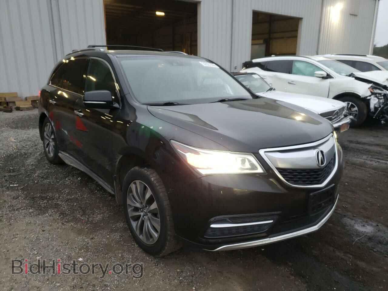 Фотография 5FRYD4H48EB010403 - ACURA MDX 2014