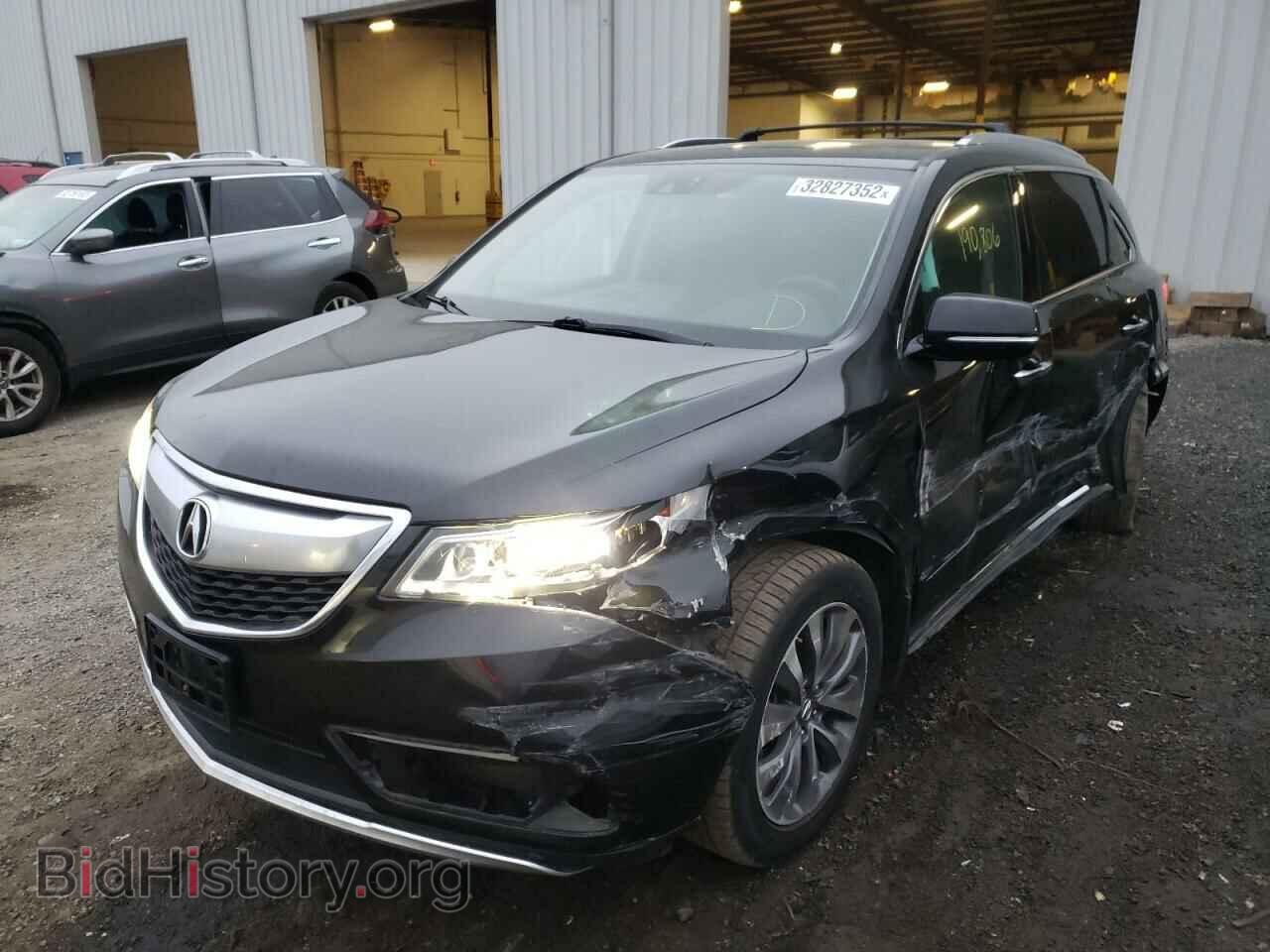2014 ACURA MDX - VIN: 5FRYD4H48EB010403 - Фото 2