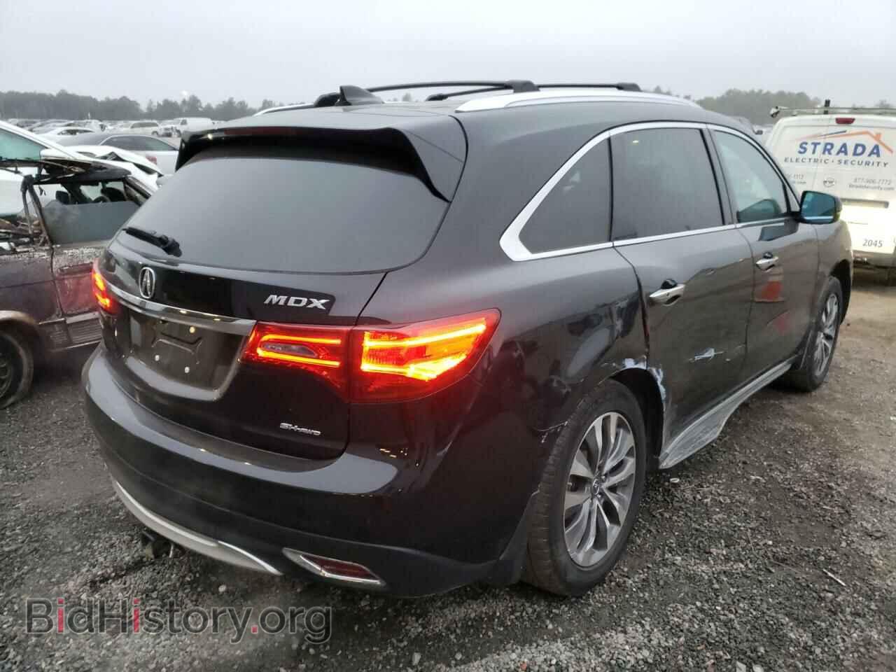 2014 ACURA MDX - VIN: 5FRYD4H48EB010403 - Фото 4