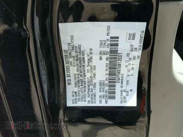 2006 FORD FOCUS - VIN: 1FAFP34N76W120371 - Фото 10