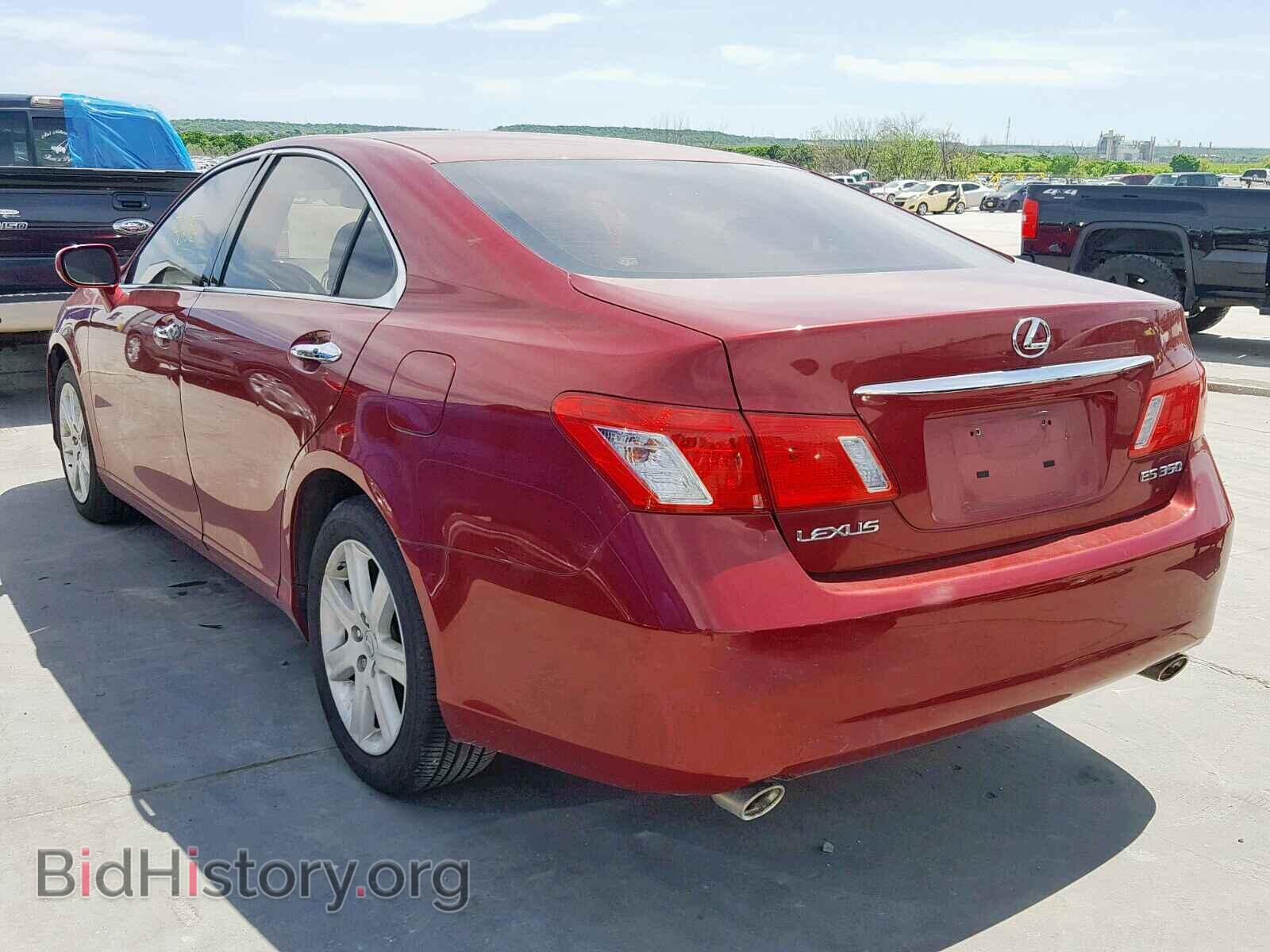 2009 LEXUS ES350 - VIN: JTHBJ46G792327996 - Фото 3