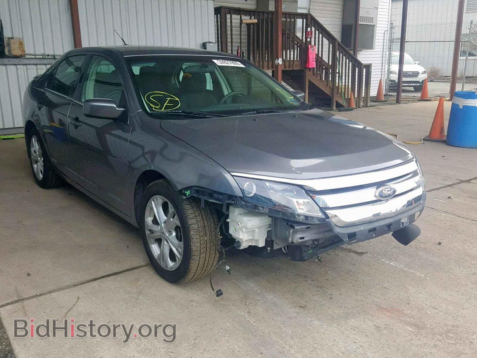 Фотография 3FAHP0HA5CR447719 - FORD FUSION SE 2012
