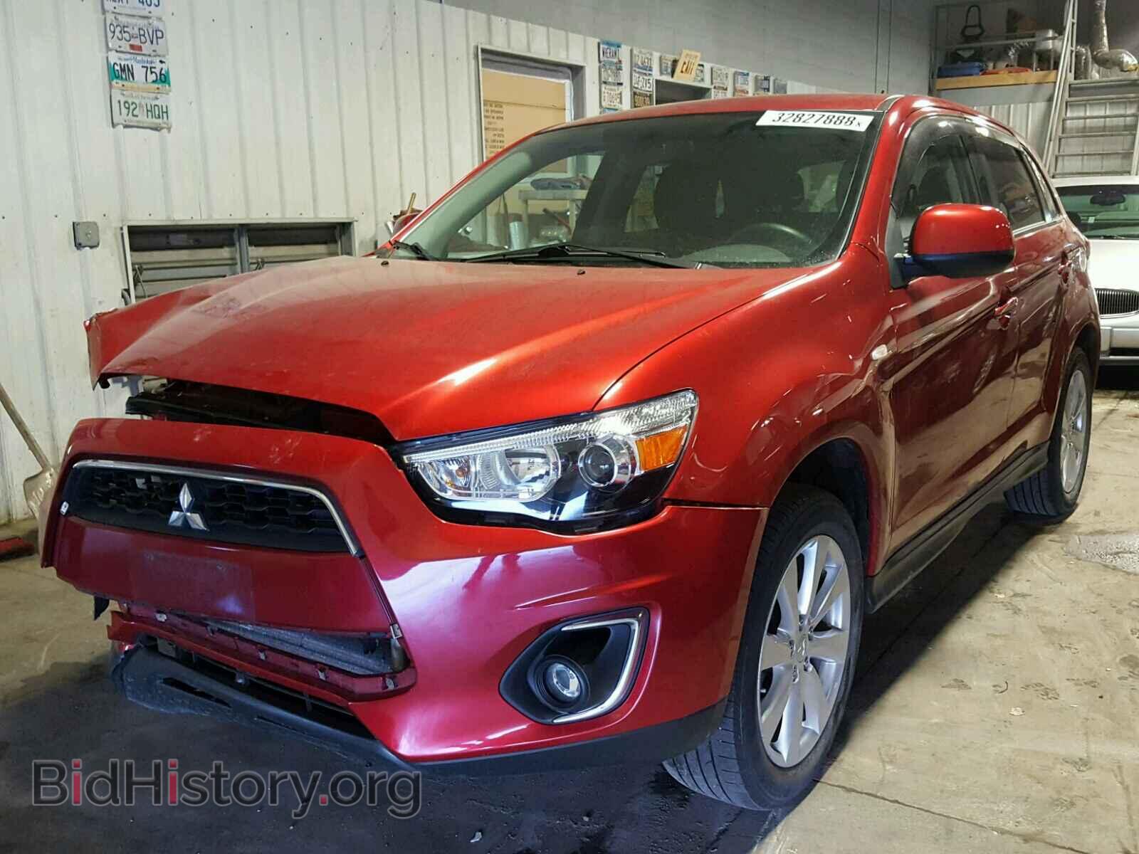 2014 MITSUBISHI OUTLANDER - VIN: 4A4AR3AU0EE018367 - Фото 2