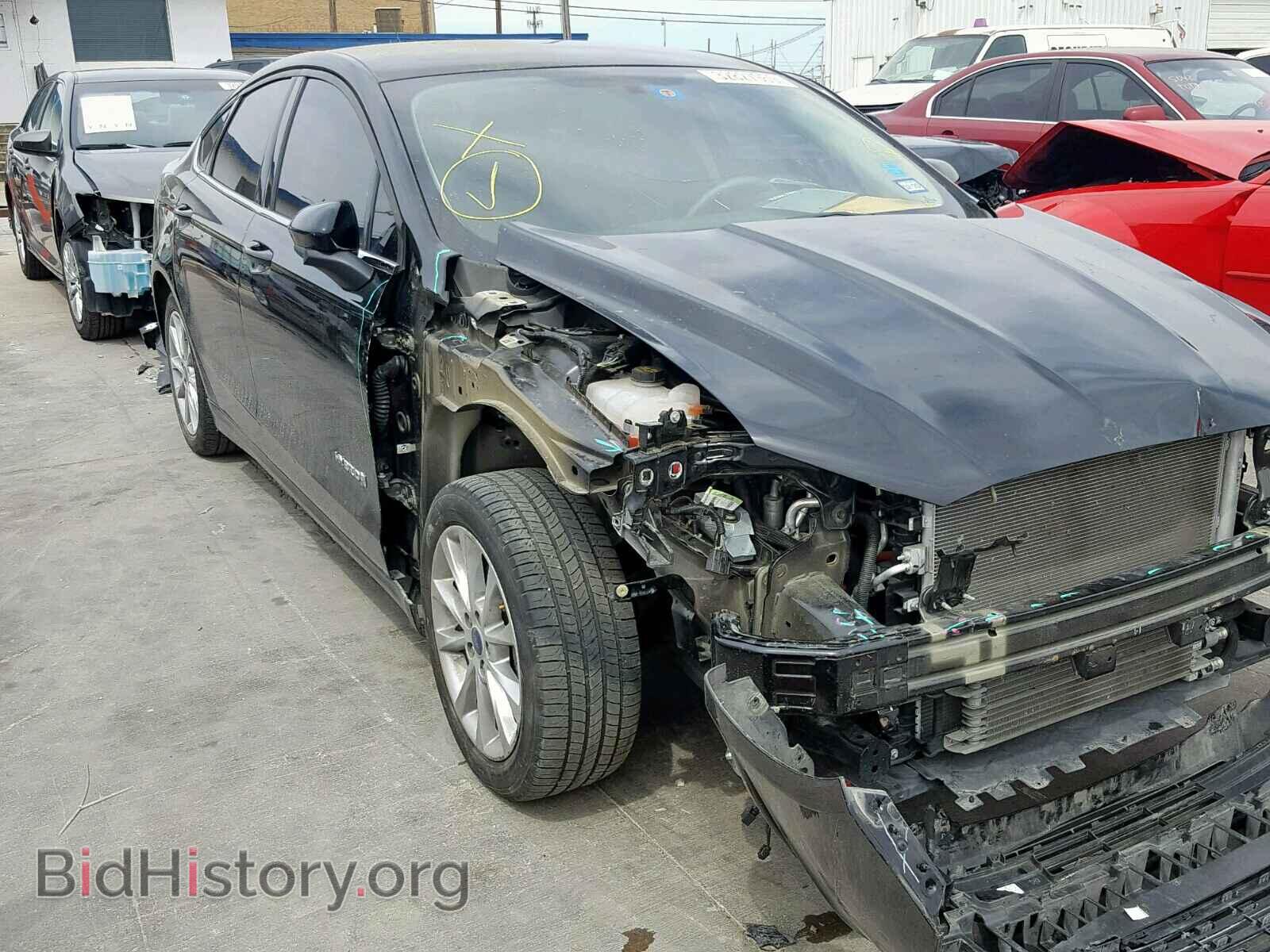 Фотография 3FA6P0LU9HR266235 - FORD FUSION SE 2017
