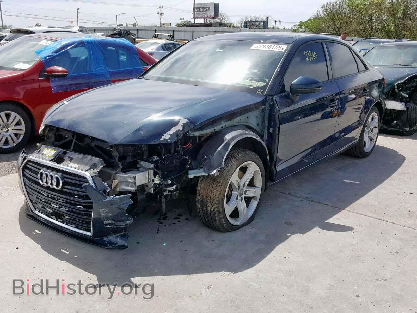 2018 AUDI A3 - VIN: WAUAUGFF5J1008584 - Фото 2