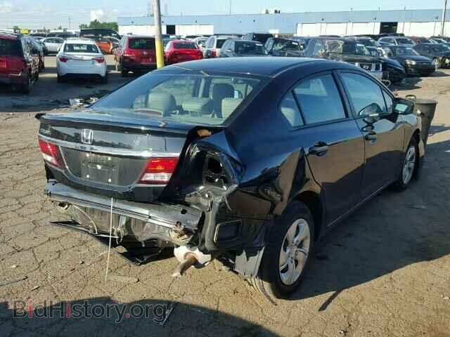 2014 HONDA CIVIC - VIN: 19XFB2F5XEE006518 - Фото 4
