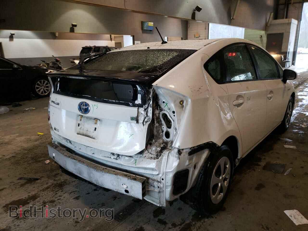 2013 TOYOTA PRIUS - VIN: JTDKN3DU2D5609107 - Фото 4